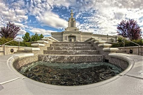 Columbia River Lds Temple Photograph By Matthew Hodge Fine Art America