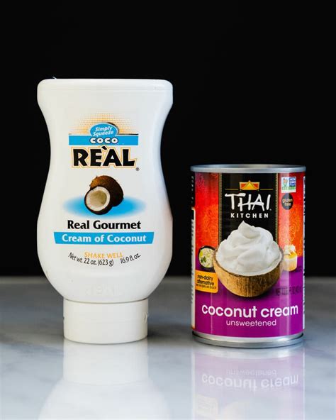 Cream of Coconut vs Coconut Cream – A Couple Cooks