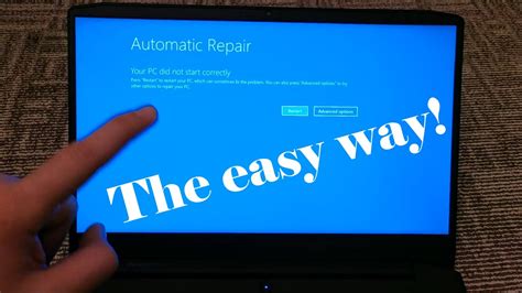 How To Enter And Use Automatic Repair Mode On Windows 11 The Easy Way Youtube