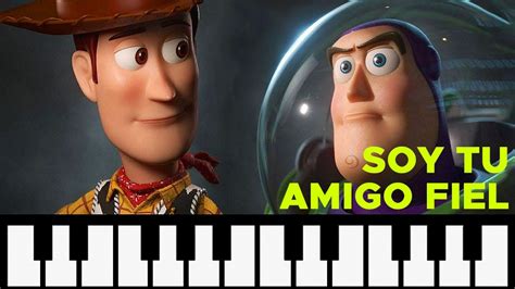 Cómo Tocar Soy Tu Amigo Fiel 🤠👨‍🚀 MelÓdica 🎹 Toy Story Tutorial Con