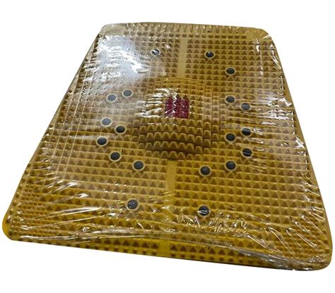 Yellow Plastic Acupressure Foot Massager Mat At Rs Piece In New