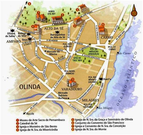 Mapas De Olinda Pe Mapasblog