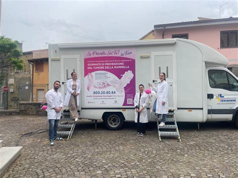 Il Camper Dello Screening Mammografico Approda A Nuoro ASL Nuoro