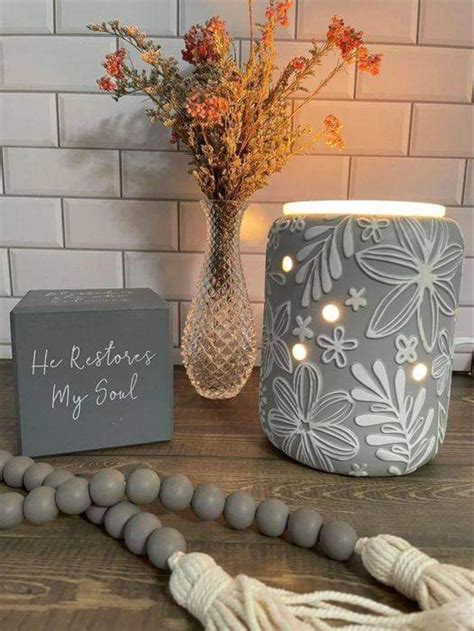 Rooftop Garden Warmer Scentsy Scentsy Wax Bars Scentsy Warmer