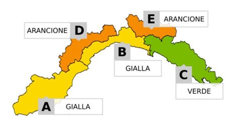 Neve vento e pioggia in arrivo è allerta gialla su ponente e centro