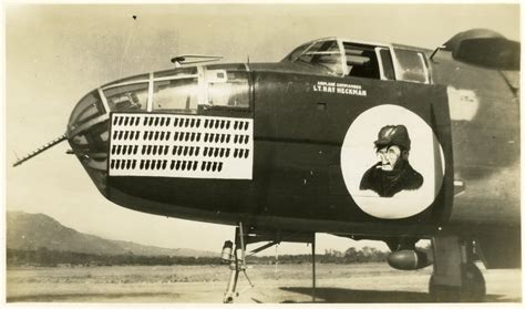 Nose art on B-25 Mitchell bomber in Europe between 1943 to 1945 | The ...