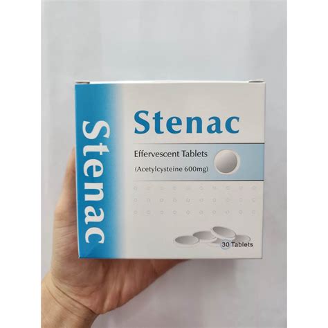 EXP 10 2025 STENAC Effervescent Tablet 30 S Shopee Malaysia