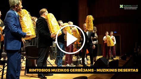 Rimtosios muzikos gerbėjams muzikinis desertas YouTube