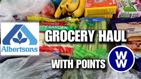 Weight Watchers Grocery Haul For WEIGHT LOSS Maintenance WW POINTS