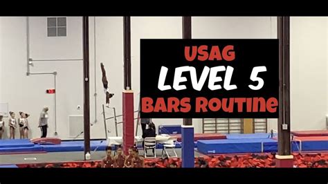 New Usag Level 5 Uneven Bars Routine Gymnastics With Tanaya 2021 2029 Youtube