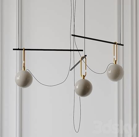 Nh S Suspension Lamp By Neri Hu Down Dmodels