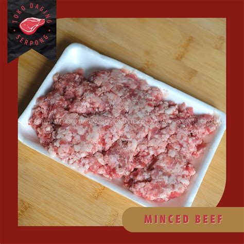 Jual Daging Sapi Giling Regular Minced Beef 500 Gram Shopee Indonesia