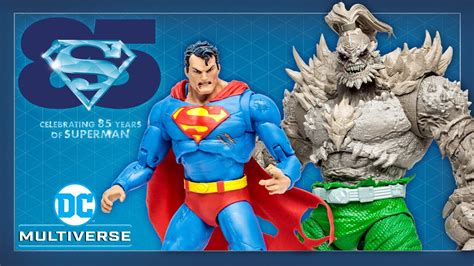 Superman Vs Doomsday Pack Mcfarlane Toys Showcase Youtube