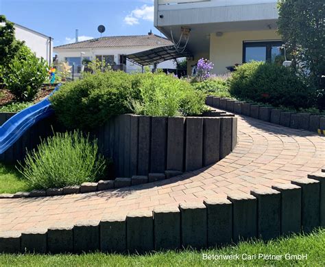 Palisaden Blockstufen Gartenmauern Verbundpflaster Betonwerk