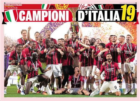 AC Milan poster present only La Gazzetta dello Sport (today) : r/ACMilan