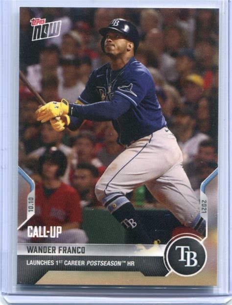 Yahoo Topps Now Mlb Wander Franco