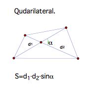 geometry - Why is the area of a quadrilateral the product of the two ...