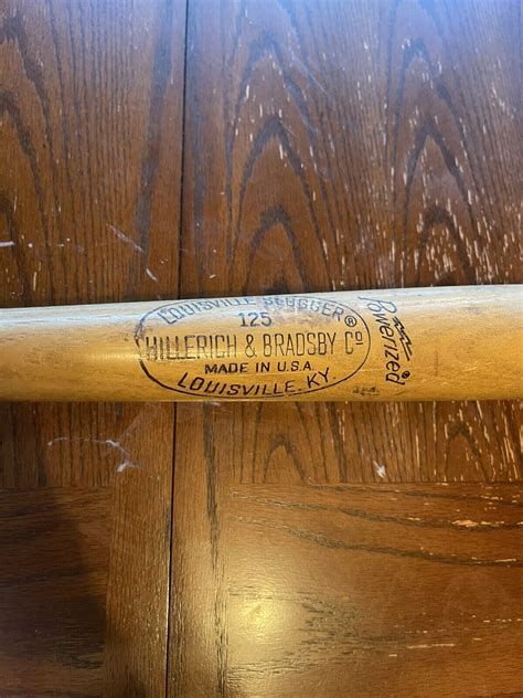 Mickey Mantle Louisville Slugger Model Hillerich And Bradsby Wood