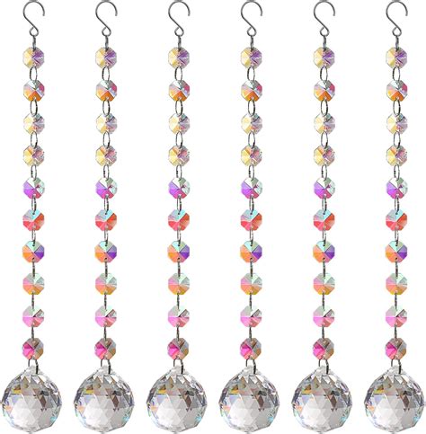 Amazon Merrynine Pcsclear Crystal Ball Prism Sun Shine Catcher