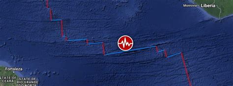 Very Strong M6 9 Earthquake Hits The Central Mid Atlantic Ridge The