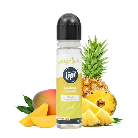 50ml Le French Liquide Mangue Ananas E Liquid Exotic Duo Aandl