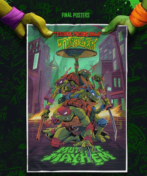 TMNT: Mutant Mayhem | Licensed Posters :: Behance