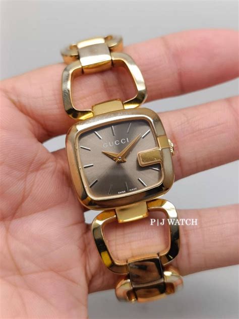 Gucci G Gucci Gold PVD Women S Watch Ref YA125511