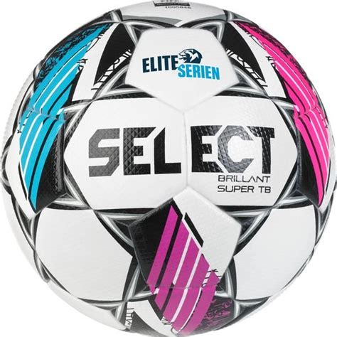 Select Fußball Brillant Super TB 2024 Eliteserien Weiß Schwarz