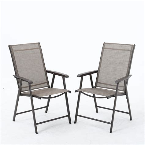 Folding Garden Chair Set Of 2