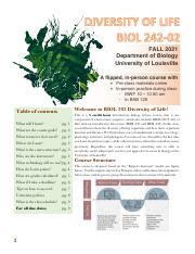 Biol Syllabus Pdf Fall Department Of Biology