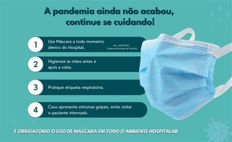 Uso De Máscaras é Obrigatório No Hospital Das Clínicas Nossa Senhora Da