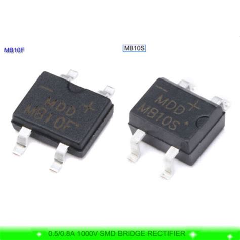 Smd Diodes Bridge Rectifier A A V Mb S Mb F Ma