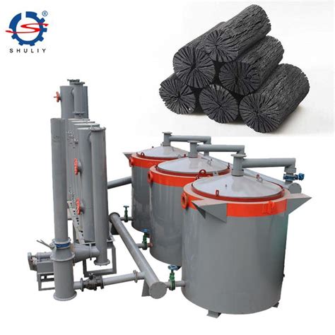 Continuous Hoist Type Coconut Shell Carbon Charcoal Briquette