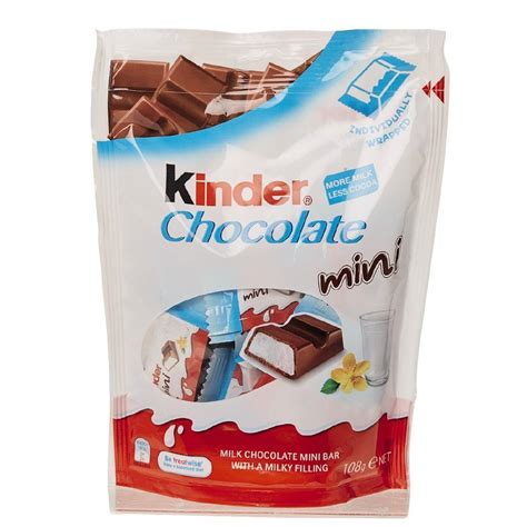 Kinder Chocolate Mini 120g Cut Price Bd