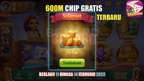 Buruan KODE PENUKARAN HIGGS DOMINO 600M Terbaru Hari Ini Kode Chip