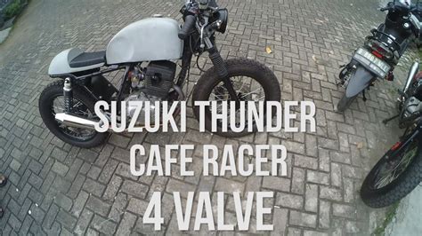 Ridingimpression Suzuki Thunder Cafe Racer Valve Custom Bike