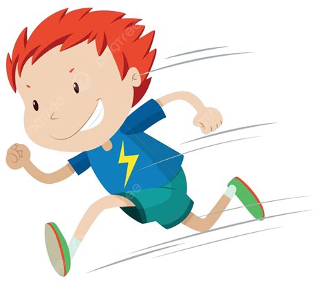 boy running  fast speed drawing strong vector speed drawing