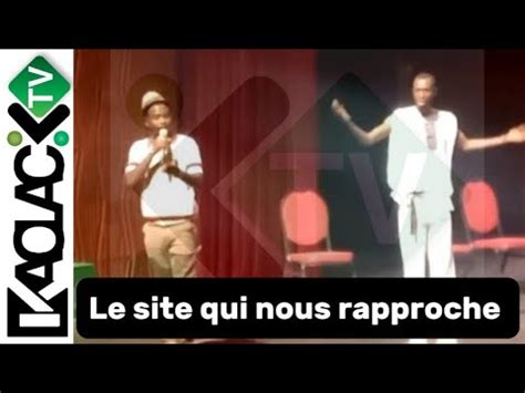 Sidi Diop Chante Waly Seck Soir Du Rire Avec Niankou YouTube