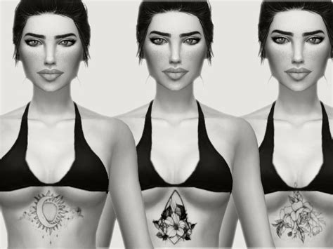 The Sims Resource Tattoo Set 2