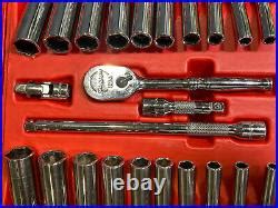 Snap On 144TMPB 44 Piece 1 4 Drive 6 Point Metric SAE General Service