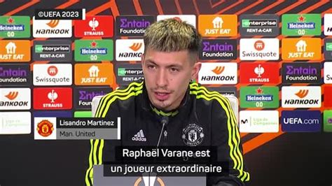 Manchester United Lisandro Martinez Se Confie Sur Sa Relation Avec