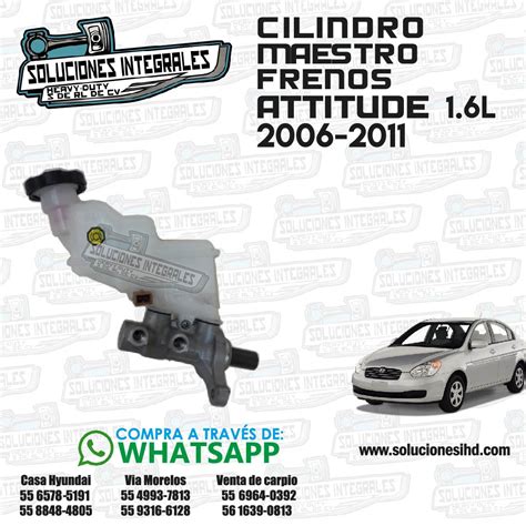 CILINDRO MAESTRO FRENOS ATTITUDE 1 6L Soluciones IHD