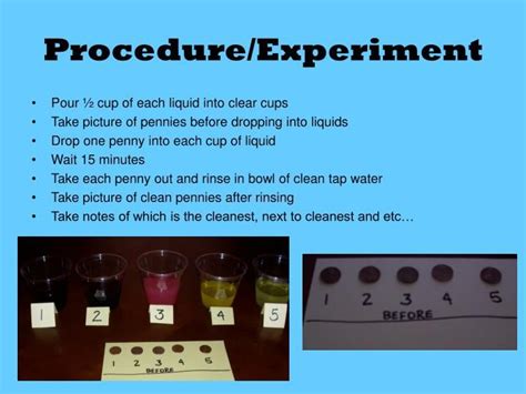 What Cleans A Penny Better Science Project