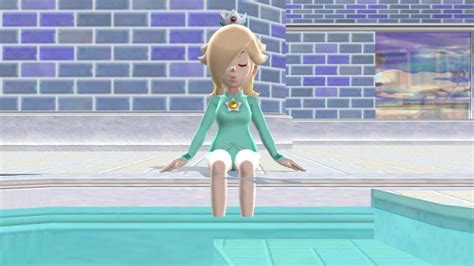 Rosalina At The Pool By Hyper Mario 64 On Deviantart