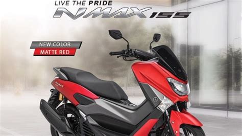 Yamaha Nmax 2019 Ketambahan 1 Warna Baru Matte Red Harga Naik Jadi