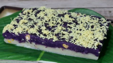 Ube Maja Blanca Quick And Easy Ube Maja Blanca Recipe Youtube