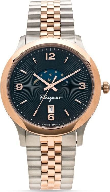 Salvatore Ferragamo Watches Duo Moon Phase Mm Shopstyle