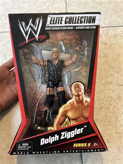 Dolph Ziggler Mattel Elite Series 5 Autograph Action Figure Nib 2010