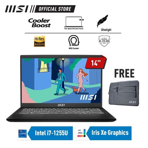 Msi Modern C M Id I U Gb Gb Iris Xe Fhd W