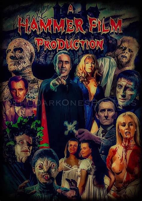 Hammer Horror Movie Posters